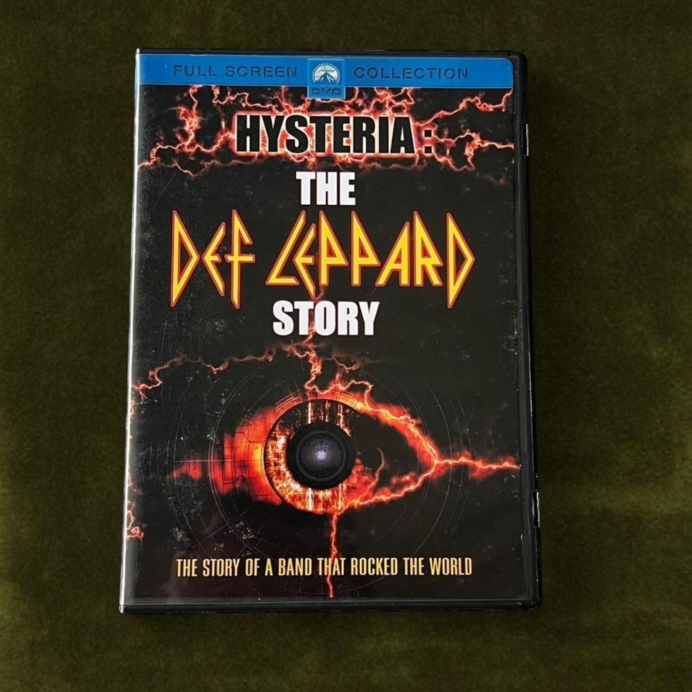 Hysteria: The Def Leppard Story DVD OUT OF PRINT rare documentary DVD